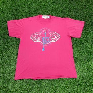 Vintage NPC Bodybuilder Shirt Medium 20x25 USA Weightlifting